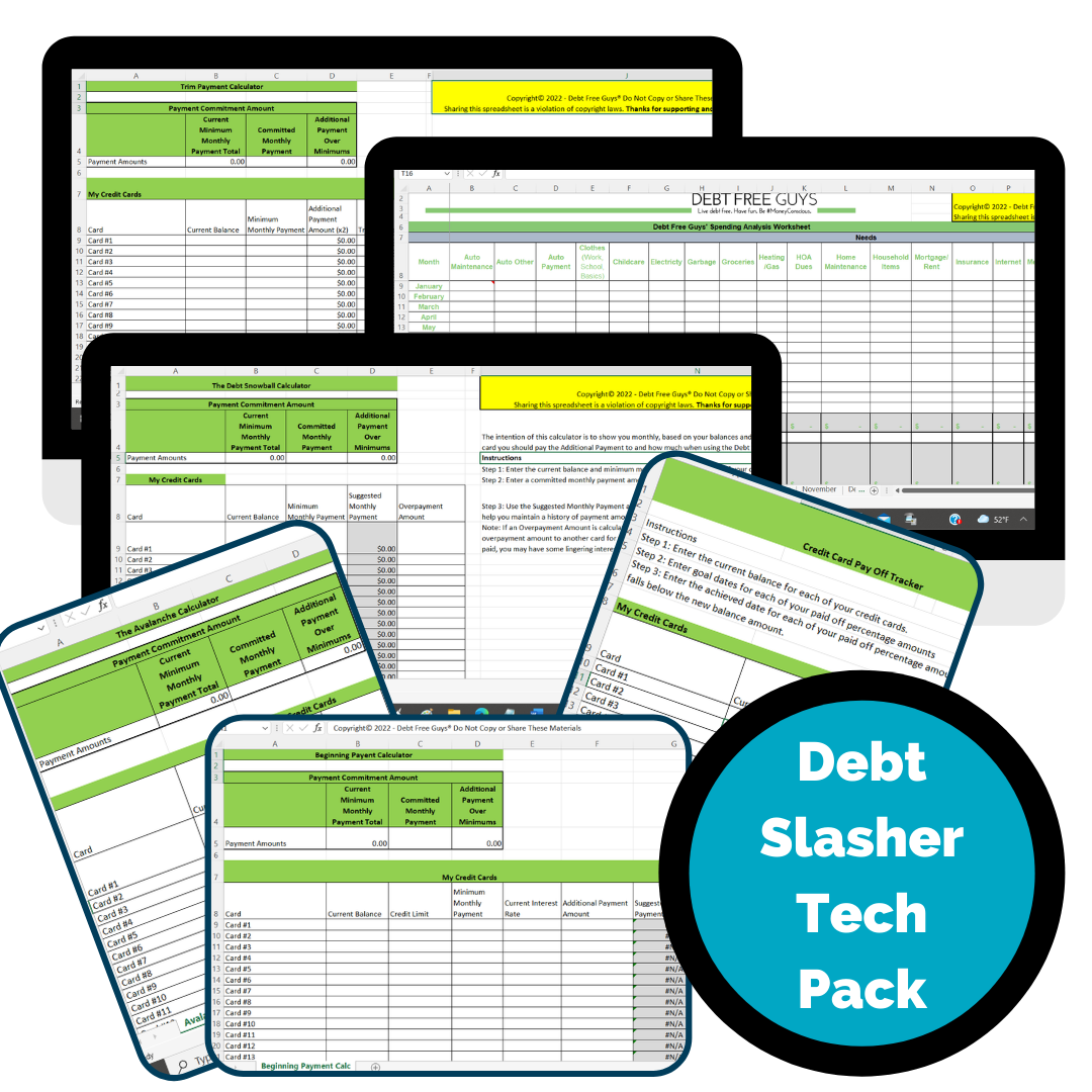 Credit Card Debt Slasher Tech Pack